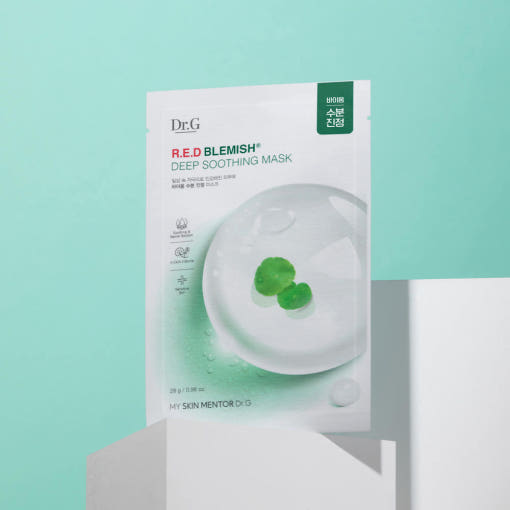 Dr.G RED BLEMISH Deep Soothing Mask 28g X 10ea 3
