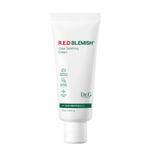Dr.G RED BLEMISH Clear Soothing Cream 70ml (Tube Type) 2