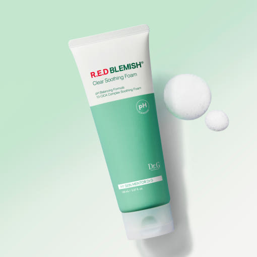 Dr.G pH Cleansing Red Blemish Clear Soothing Foam 150ml 3