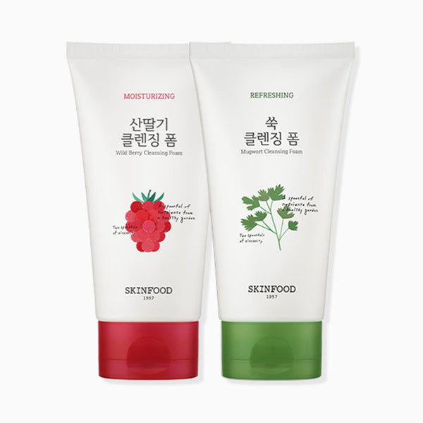 SKINFOOD Vegegarden Cleansing Foam 150ml (2 Types)