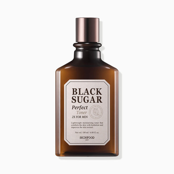 SKINFOOD Black Sugar Perfect Toner 2X For Men 180ml 2