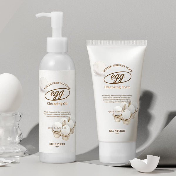 SKINFOOD Egg White Perfect Pore Cleansing Oil 200ml 3