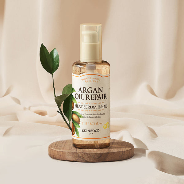 SKINFOOD Argan Oil Repair Plus Heat Serum in Oil 110ml 3