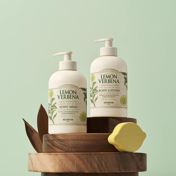 SKINFOOD Lemon Verbena Body Wash 450ml 3