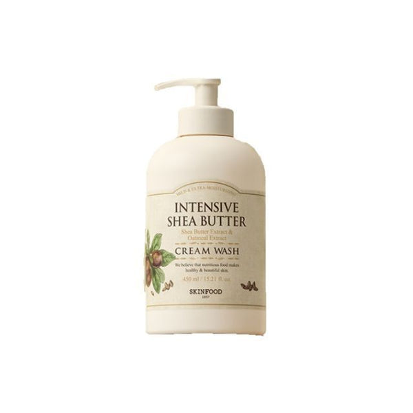 SKINFOOD Intensive Shea Butter Body Cream Wash 450ml