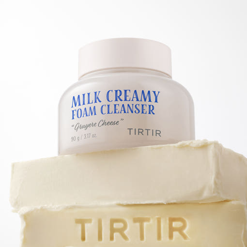 TIRTIR Milk Creamy Foam Cleanser 90g 3