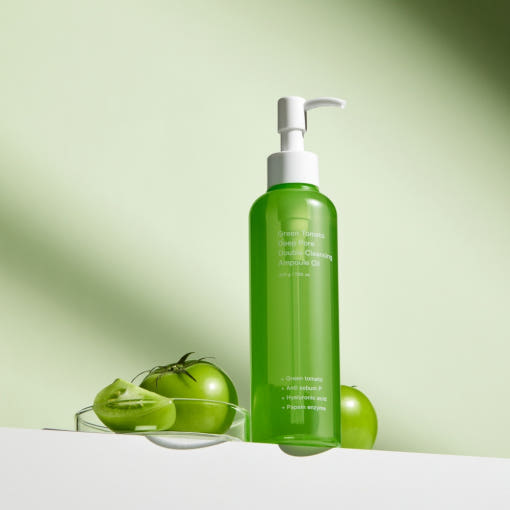 SUNGBOON EDITOR Green Tomato Deep Pore Double Cleansing Ampoule Oil 200g 3