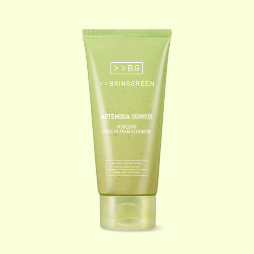 BRINGGREEN Artemisia Calming EX Modeling Pack to Foam Cleanser 120ml