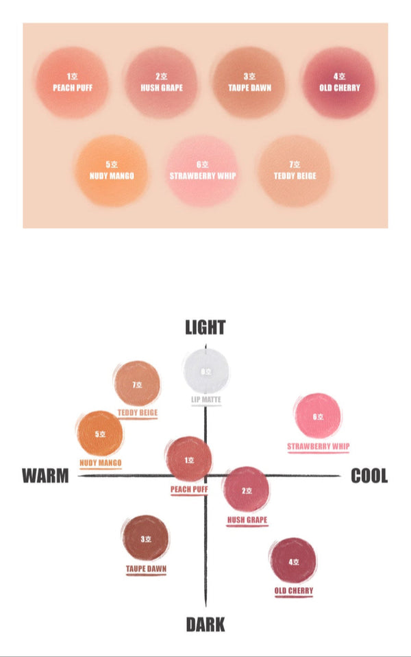 rom&nd Color Lip Matte 8g (8 Colors) 3