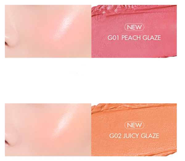 rom&nd Better Than Cheek GLAZED 2.4g (2 Colors) 3