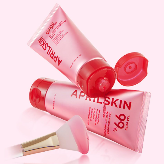 APRILSKIN TXA Niacinamide 99 Night Wrapping Mask 80ml 3