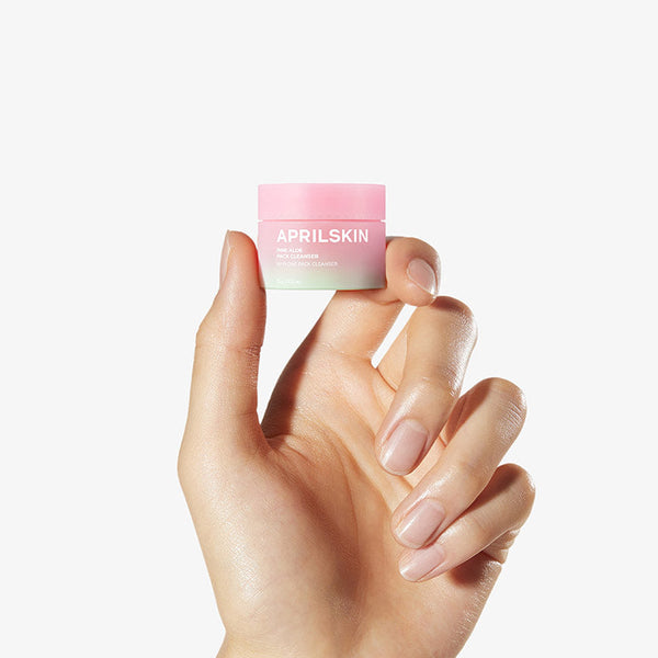 APRILSKIN Pink Aloe Mask-to-Foam Soothing Cleanser 15g 3