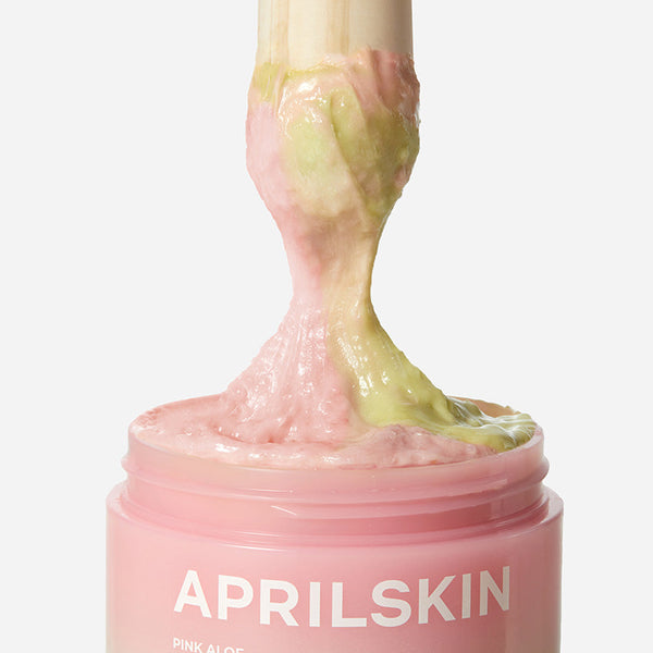 APRILSKIN Pink Aloe Mask-to-Foam Soothing Cleanser 15g 5