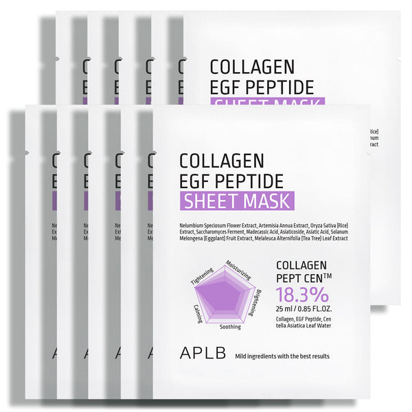 APLB Collagen EGF Peptide Sheet Mask 25ml X 10ea 3