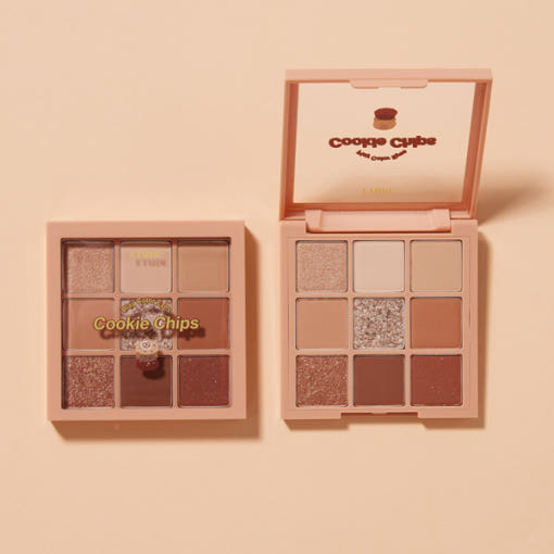 ETUDE Play Color Eyes 9-Color 7.2g #Cookie Chips 2