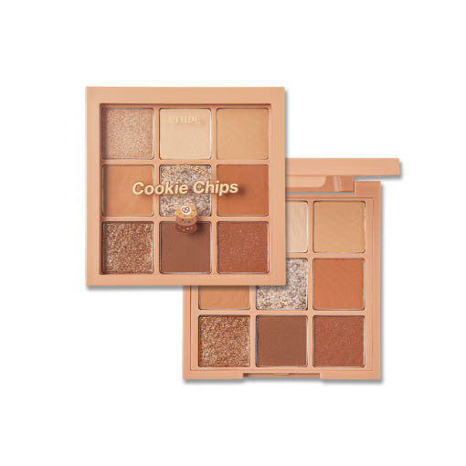 ETUDE Play Color Eyes 9-Color 7.2g #Cookie Chips 3