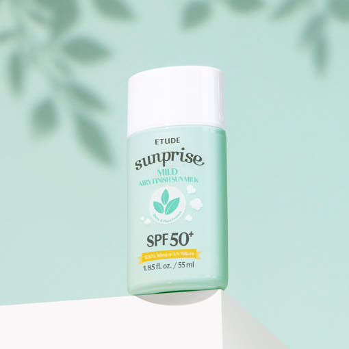 ETUDE Sunprise Mild Airy Finish Sun Milk SPF50+ PA++++ 55ml 3