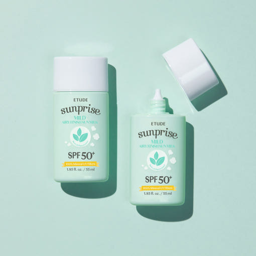 ETUDE Sunprise Mild Airy Finish Sun Milk SPF50+ PA++++ 55ml 2