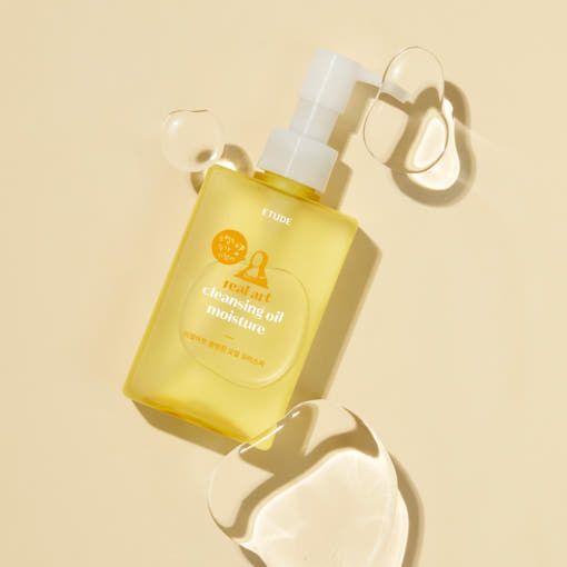ETUDE Real Art Cleansing Oil Moisture & Refill 185ml+185ml 4