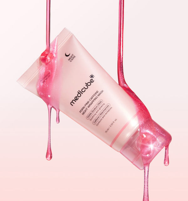 medicube PDRN Pink Caffeine Night Wrapping Mask 75ml 3