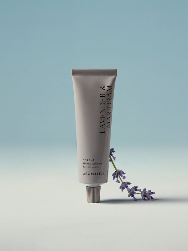 AROMATICA Serene Hand Cream Lavender & Marjoram 30ml 2