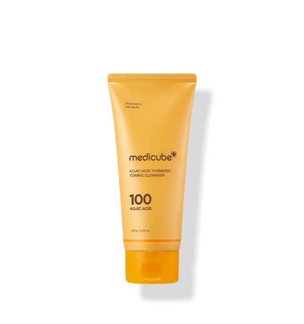 medicube Kojic Acid Turmeric Toning Cleanser 120g