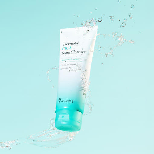9wishes Dermatic CICA Foam Cleanser 150ml 3