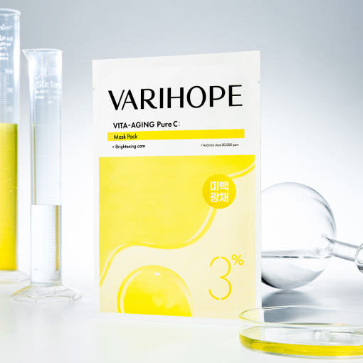 VARIHOPE VITA-AGING Pure C Mask Pack 25ml X 5ea 2