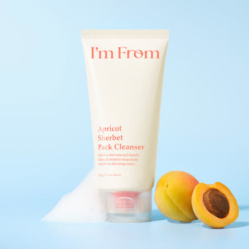 I'm from Apricot Sherbet Pack Cleanser 120g 3
