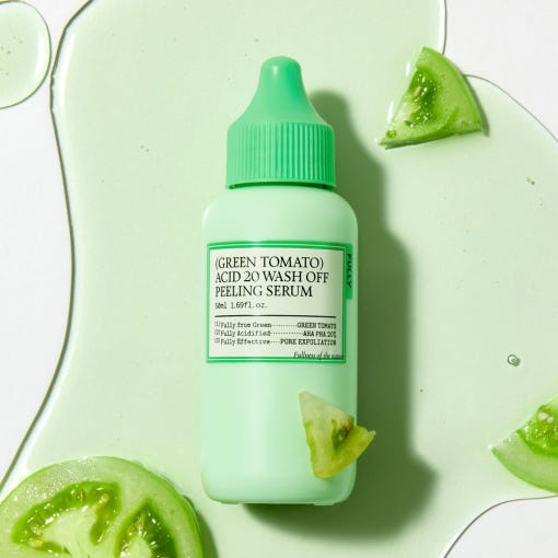 FULLY GREEN TOMATO ACID 20 WASH OFF PEELING SERUM 50ml 3