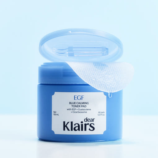 KLAIRS EGF Blue Calming Toner Pad 150ml/60ea