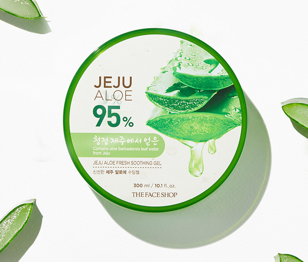 [THE FACE SHOP] Jeju Aloe Fresh Soothing Gel 300ml 3