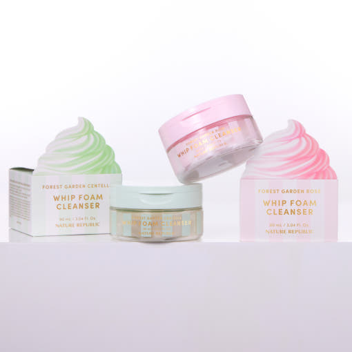 [NATURE REPUBLIC] Forest Garden Whip Foam Cleanser 90ml (2types) 3