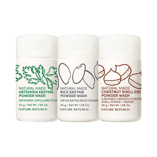 [NATURE REPUBLIC] Natural Made Enzyme Powder Wash 45g (3types)