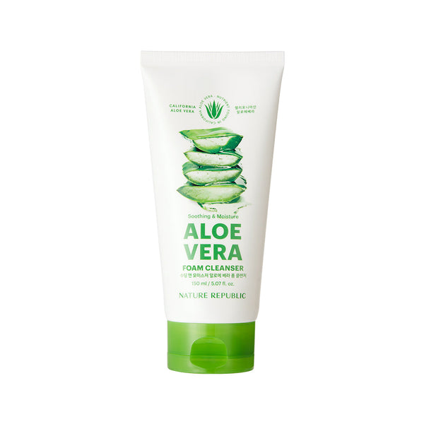 [NATURE REPUBLIC] Soothing & Moisture Aloe Vera Foam Cleanser 150m 2