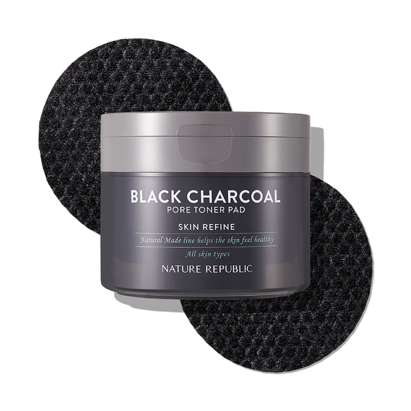 [NATURE REPUBLIC] Black Charcoal Pore Toner Pad 100g/50ea 3