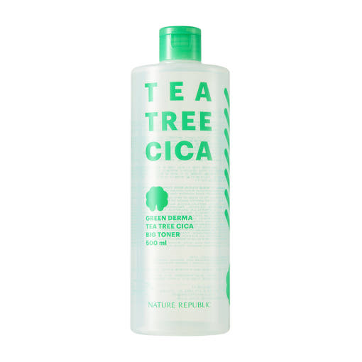 [NATURE REPUBLIC] Green Derma Tea Tree Cica Big Toner 500ml 2