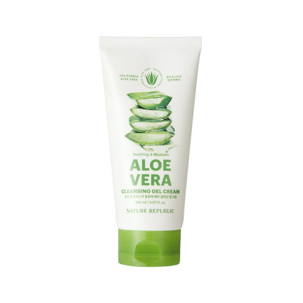 [NATURE REPUBLIC] Soothing & Moisture Aloe Vera Cleansing Gel Cream 150ml