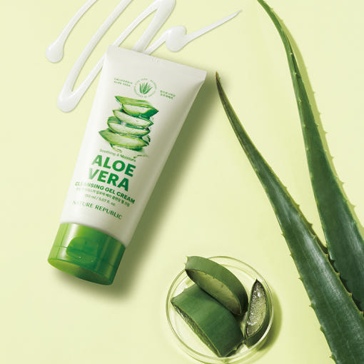[NATURE REPUBLIC] Soothing & Moisture Aloe Vera Cleansing Gel Cream 150ml 3