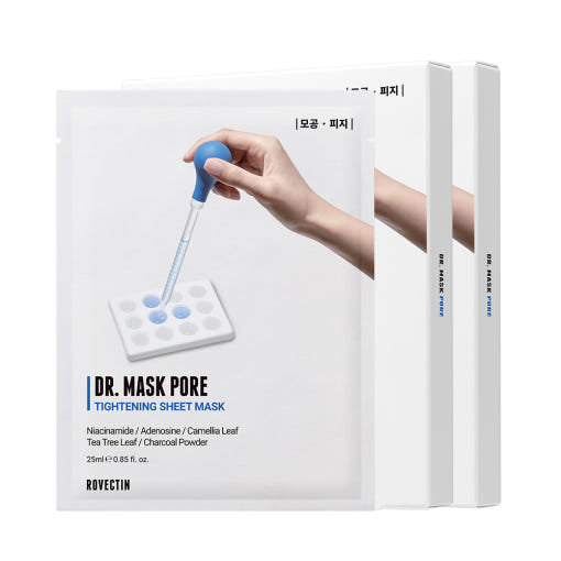 ROVECTIN Dr. Mask Pore Tightening Sheet Mask 25ml X 10ea