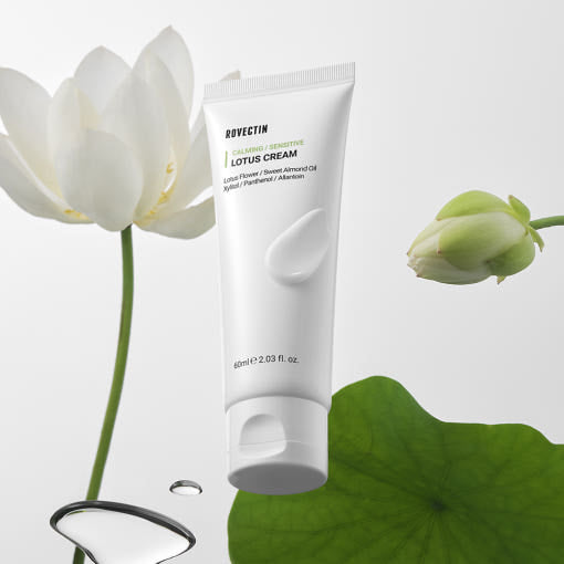 ROVECTIN Calming Sensitive Lotus Cream 60ml 3