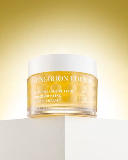SUNGBOON EDITOR Deep Collagen Retinol Power Boosting Capsule Cream 50ml