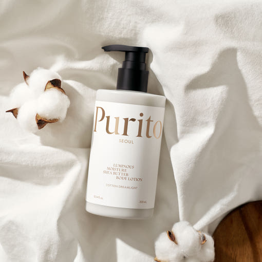 [PURITO SEOUL] Luminous Moisture Shea Butter Body Lotion 300ml (3-types) 5