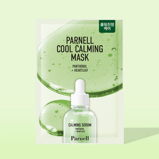 Parnell Panthenol Heartleaf Cool Calming Mask 20ml X 5ea