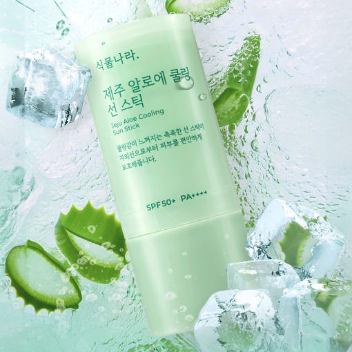 Shingmulnara Jeju Aloe Cooling Sun Stick SPF50+ PA++++ 19g+19g(Refill) 4