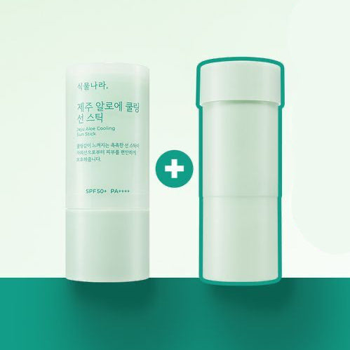 Shingmulnara Jeju Aloe Cooling Sun Stick SPF50+ PA++++ 19g+19g(Refill) 3