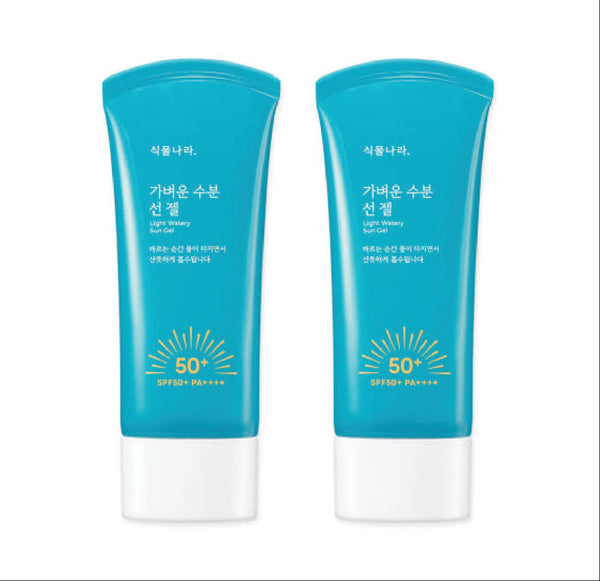 Shingmulnara Light Watery Sun Gel SPF50+ PA++++ 60ml+60ml 2