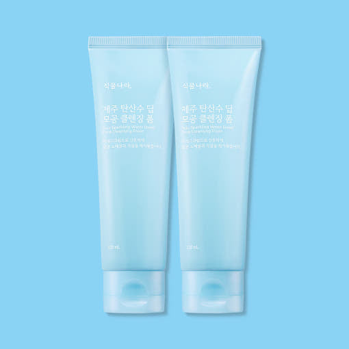 Shingmulnara Jeju Sparkling Water Pore Deep Cleansing Foam 120ml+120ml 2
