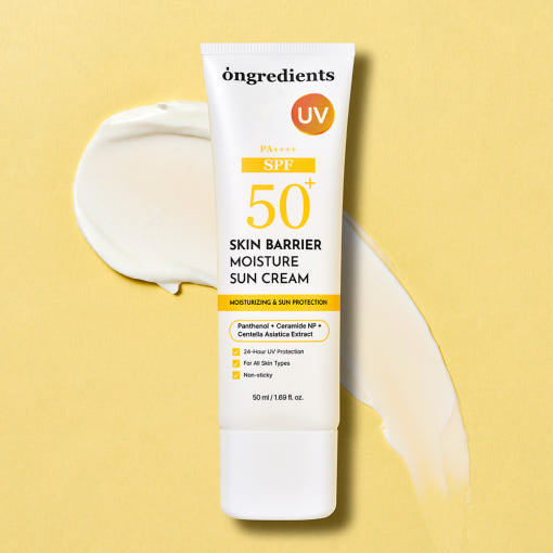 ongredients Skin Barrier Moisture Sun Cream SPF50+ PA++++ 50ml 2