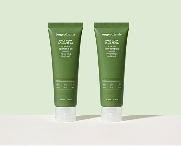 ongredients Daily Aqua Bomb Cream 80ml+80ml [1+1] 2
